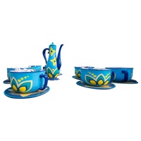 Ensemble table et chaises en forme de tasse à thé, combinaison banc en fibre de verre, mobilier commercial extérieur pour hôtel, centre commercial, parc d'attractions