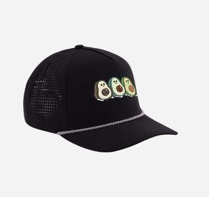 Casquette de papa personnalisée à 5 panneaux avec logo en patch PVC, design perforé découpé au laser, tissu polyester imperméable pour le sport, le golf, la casquette de baseball - Product Image 2