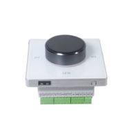 Mini amplificateur mural Bluetooth T 2*25W avec lecteur multimédia mural, centre audio Bluetooth pour la maison, amplificateurs de son