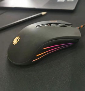 Optical <strong>Wired</strong> <strong>Mouse</strong> 4000 DPI GamIing Computer USB <strong>Mouse</strong> 12 Kinds of RGB Light Mode <strong>Notebook</strong> Black OEM Custom <strong>Mouse</strong> - Product Image 5