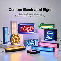 Letrero de Neón Acrílico Personalizado en Oferta, Letrero LED con Diseño de Logotipo para Decoración de Paredes
