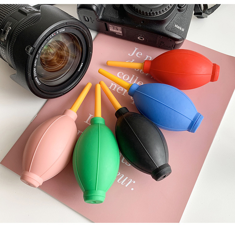 Цветной силиконовый очиститель с логотипом на заказ, Компьютерная камера, пылеочиститель, воздуходувка, инструменты для набора спиртовых чернил