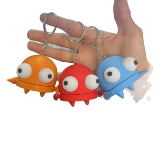 Figura de Juguete de Goma con Diseño Moderno, Modelo de Robot Impreso en 3D, Llavero Decorativo con Explosiones, Juguete de Colección - Product Image 1