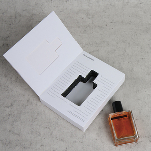 Sang Trọng Cá Nhân Rỗng Các Tông Giấy Kraft Nước Hoa Bao Bì Hộp Bọt Chèn Biểu Tượng Tùy Chỉnh 4C In Ấn Cho Mỹ Phẩm Tóc Giả - Product Image 2