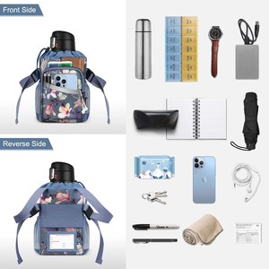 Free sample Crutch Bag Sesure Pouch Storage Pocket <b>Carrying</b> Bag Cane Broken Leg Medical Underarm Crutches Accessories <b>Case</b> - Product Image 2