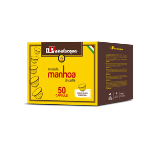 50 Capsule Passalacqua Manhoa Blend per Macchine Monodose Dolce Gusto 0,24g/Capsula - Product Image 1