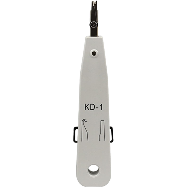 KD-1 Multifunction Krone Type IDC/Network Wire Cat3, 4, 5, 5E, 6 & Telephone Impact Terminal Insertion Tool