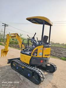 Utilisé pour Komatsu PC20MR Mini pelle sur chenilles à vendre 1 an de garantie Composants de base inclus Moteur Moteur Pompe Engrenage PLC - Product Image 4