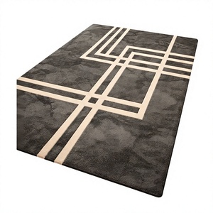 Alfombra de Lana 100% Personalizada, Hecha a Mano, Diseño Moderno de Lujo, Proveedor Indio, Textiles Indios, Opciones de Tamaño H/L - Product Image 1