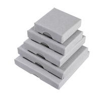 A1 Schmuckverpackungsbox-Set mit individuellem Logo und Kreuzmuster, verschiedene Größen, mit Daumenfach für Ringe, Halsketten und Ohrringe, Großhandel