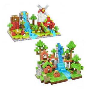 Happy Farm Industrial Magnet <b>Building</b> Cubes STEM Educational Sensory Plastic Construction Learning <b>Blocks</b> Creative Stacking Toys - Product Image 2