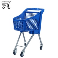 Chariot de courses miniature pour enfants avec panier en fil métallique de 20 litres, avec housse de protection pour chariot de courses pour bébé