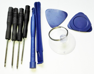 Kit di Riparazione per Telefoni Cellulari <span class=keywords><strong>9</strong></span> in <span class=keywords><strong>1</strong></span>, Set di Cacciaviti 100% Nuovo, Strumenti per Riparazione Smartphone per iPhone - Product Image 1