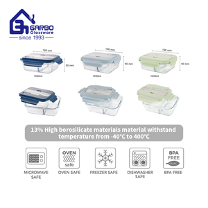 Oven <strong>Food</strong> Meal Square Round <strong>Containers</strong> With Lid Plastic <strong>Glass</strong> <strong>Food</strong> Storage High Quality <strong>Glass</strong> <strong>Food</strong> <strong>Containers</strong> Lunch Box <strong>Glass</strong> - Product Image 2