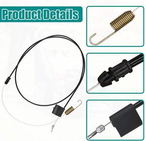 181699 532181699 Câble de commande de qualité industrielle <span class=keywords><strong>Yong</strong></span> Shengda pour tondeuse AYP Craftsman, moteur 4 temps 173cc 2.2hp 12V 1 - Product Image 2