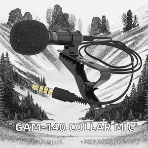 Mobile Phone Recording Collar <strong>Lavalier</strong> <strong>Microphone</strong> 3.5mm Omni-Directional Cardioid Wired Communication Portable Professional - Product Image 4