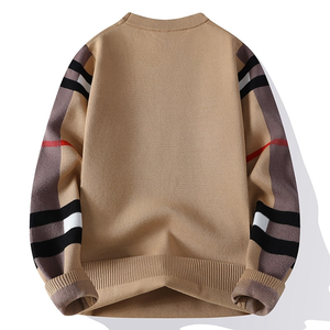 Nuevos Suéteres de Lujo para Otoño e Invierno, Pulóveres de Punto a la Moda para Hombre, Suéteres Navideños de Alta Gama para Caballero - Product Image 4