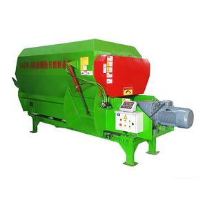 Mélangeur d'aliments durable <span class=keywords><strong>de</strong></span> haute qualité <span class=keywords><strong>de</strong></span> 2,5 tonnes/h, mélangeur horizontal personnalisé avec prise <span class=keywords><strong>de</strong></span> force, pour ensilage, paille, herbe, aliments TMR - Product Image 1