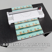 Laminateur à rouleaux chaud et froid 3-en-1 A4 ZEQUAN Modèle 821 A4