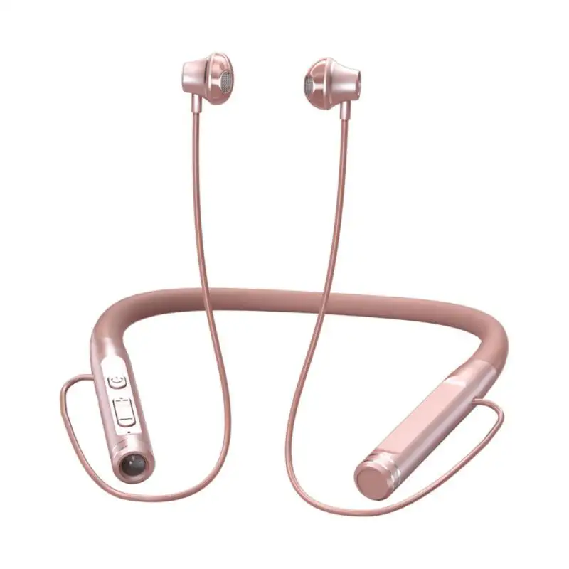 K12 Neck Hanging Bluetooth Earphones Stereo Bass Wireless Headphone Waterproof Sport Headset With Mic Support TF Card