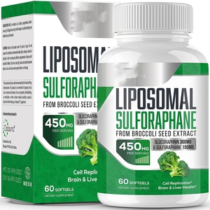 Özel etiket organik Anti oksidan vücut detoks Sulforaphane gummies brokoli tohumu özü Gummies