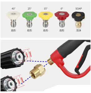 ปืนฉีดน้ำปืนฉีดโฟมปืนฉีดน้ำพร้อมซองทำความสะอาดแรงดันสูง - Product Image 3