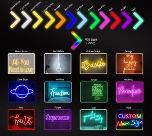 Tigre Conejo Letrero de neón "5 en punto en cualquier lugar" Características Extrañas luces LED moradas Decoración de pared de la casa Casa de fiesta de vacaciones - Product Image 6