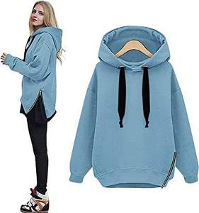 Top Classic Ladies Athletic Pullover Cotton <b>Hoodie</b> Sweatshirt Loose Many Colours <b>Crop</b> <b>Zip</b> <b>up</b> <b>Hoodie</b> for Women Best Price - Product Image 4