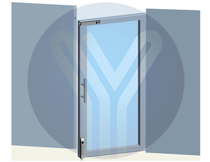 Lucchetto elettrico montato su superficie W/YB-900 a cilindro - Product Image 5