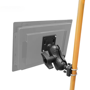 VIN-D-13 5,1 \ "Aluminium Short Double Socket Arm für 2,25 \" D Größe 57mm Ball Industrial Computer Leistungs starke Klemme Zubehör - Product Image 6