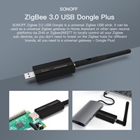 Dongle USB Zigbee 3.0 Plus SONOFF ZB Dongle-P Passerelle Zigbee universelle compatible via ZHA ou Zigbee2MQTT Série Sonoff Zigbee
