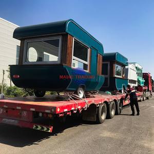 Mini camion de nourriture personnalisé à prix avantageux à vendre, remorque à en-cas - Product Image 4