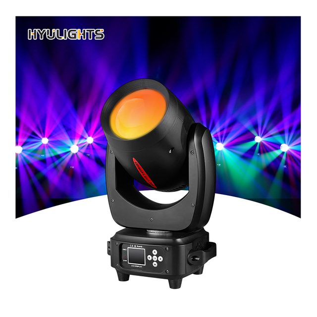 200W RGBW Moving Head LED Stage Light for DJ Disco Parties Live Show Lighting for Pub Concert Birthday Celebrations