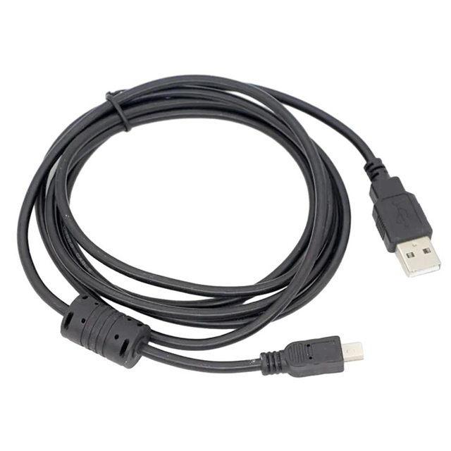 1M 1.8M 3M Line for PS3 Controller Charger Cable for PS3 Controller Magnetic Ring Mini USB Data Charging Cable