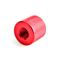 Jeu de broches à deux trous de 1 à 1/8 pouces, Construction pratique en aluminium 6061, goupille d'alignement de bride à 2 trous, finition oxyde rouge anodisé