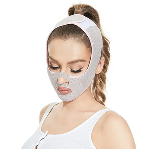 Cintura di sollevamento del viso portatile a V-Line riutilizzabile doppio mento fasciatura dimagrante <span class=keywords><strong>per</strong></span> <span class=keywords><strong>dormire</strong></span> maschera facciale <span class=keywords><strong>per</strong></span> la cura della casa materiale PC - Product Image 4