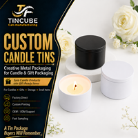 Boîte en métal ronde de qualité supérieure pour cosmétiques, crèmes, baumes et bougies, emballage personnalisé, couleur au choix, finition mate ou brillante
