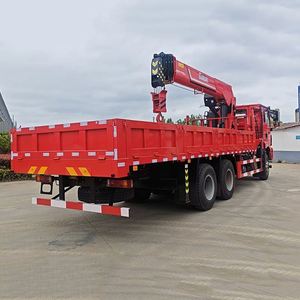 Shacman Delong 6x4 Heavy Duty Crane Truck 270HP 12Ton 5-Section <b>Boom</b> Garden Construction Transport Lifting Vehicle - Product Image 5