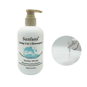 Soin Lavant pour Bébé Trois en Un Sans Savon Doux Nourrissant Formule Non Irritante Aloe Vera Autres Produits Biologiques <span class=keywords><strong>Shampooing</strong></span> pour Enfants - Product Image 5