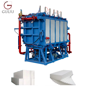 Machine de moulage automatique de blocs de mousse EPS contrôlée par PLC GUIJU avec pompe et moteur, économie d'énergie, garantie <span class=keywords><strong>1</strong></span> an - Product Image 1