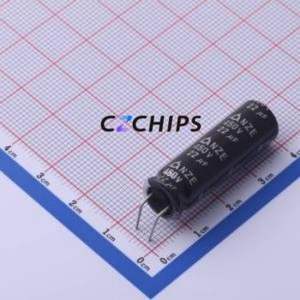 ตัวเก็บประจุอิเล็กโทรไลต์อะลูมิเนียมแบบ Through-Hole รุ่น NZE450V22M10*33 3.2RB ขนาด D10xL33 มม. 22uF 20% 450V 180mA-120Hz - Product Image 1