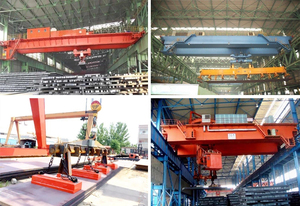 50 Ton Heavy Duty Industrial Magnet <b>Crane</b> Double Girder Hanging Electromagnetic <b>Crane</b> - Product Image 5