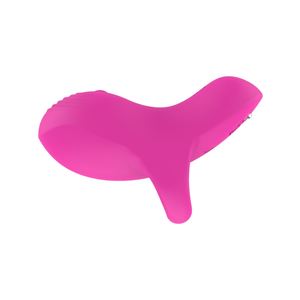 RE014 Silikon Cockring Zungen massage gerät Dolphin Shape Vibrator Ring - Product Image 6