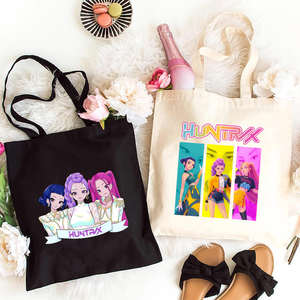 Sac à main Kpopdemon Hunter Pattern 2026 Devil Hunter Movie Merchandise avec design animé style Ins <span class=keywords><strong>pour</strong></span> fille, à porter à la main ou à l'épaule - Product Image 2