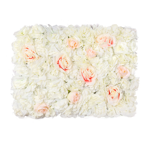 Factory direct sale cheap artificial flower wall for wedding decoration