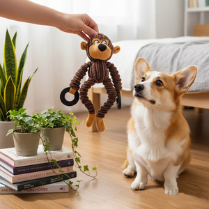 Hot Selling Wholesale Pet Supplies Dog Plush <b>Toys</b> Indestructible Bundle Interactive Teeth Cleaning Chew <b>Toys</b> - Product Image 1
