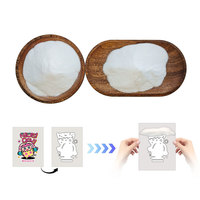 Polvo Adhesivo Termofusible DTF de Grano Fino de Primera Calidad, No Obstruyente, para Impresión de Logotipos y Patrones Personalizados en Diversos Tejidos de Prendas