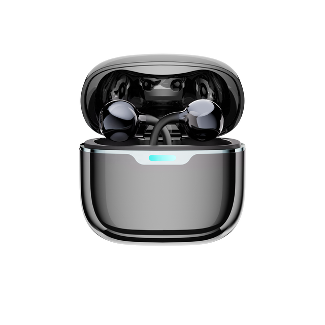 Wholesale Brightblue Wireless Sport Ear Clip for V5.4 TWS Earbuds IPX-4 Waterproof with 5-10 Hours Battery Life 41-50ms Delay