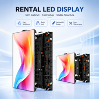 P3.91 P4.81 Layar LED Outdoor Sewa Panel 500*500mm Latar Belakang Gereja Refresh Rate Tinggi 3840hz Video Wall LED Layar Tampilan LED