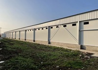 Nave Agrícola de Acero Prefabricada, Resistente a la Corrosión, de Rápido Montaje, para Almacenamiento y Uso como Granero